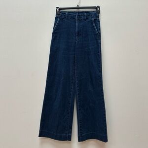 Uniqlo Dark Blue Flare Jeans